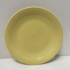Fiestaware XL 11.5” Dinner Plate Sunflower Yellow RARE Retired Homer Laughlin